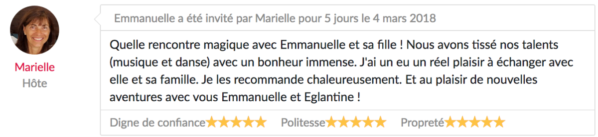 avis échange de maison HomeExchange