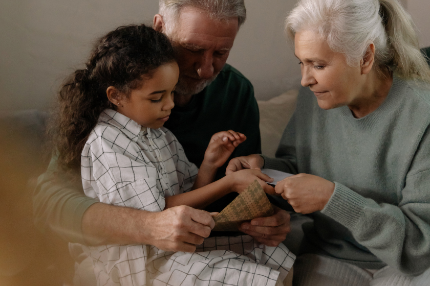 L'échange de maison avec sa famille