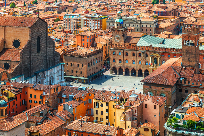 Les plus belles villes d'Italie Bologne