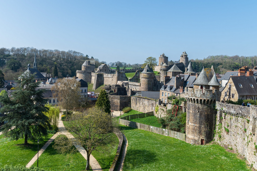 Les plus belles villes de Bretagne Fougères