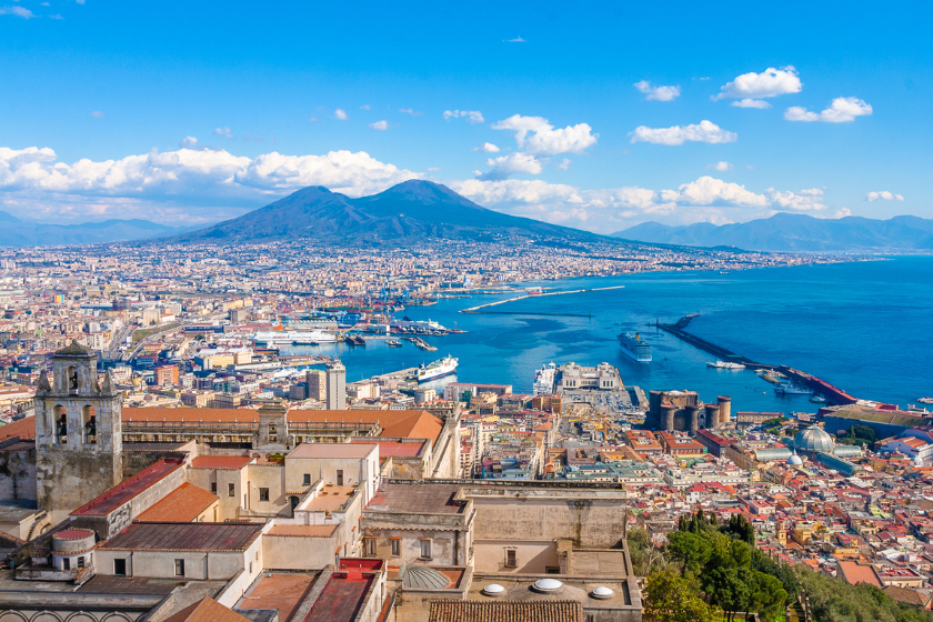 Les plus belles villes d'Italie Naples