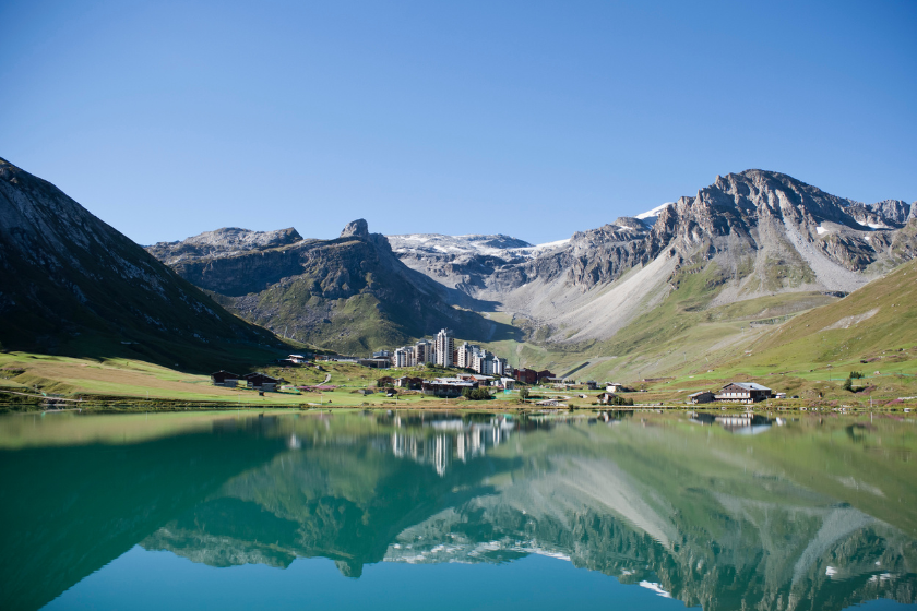 plus beaux lacs France Baignade Tignes Savoie