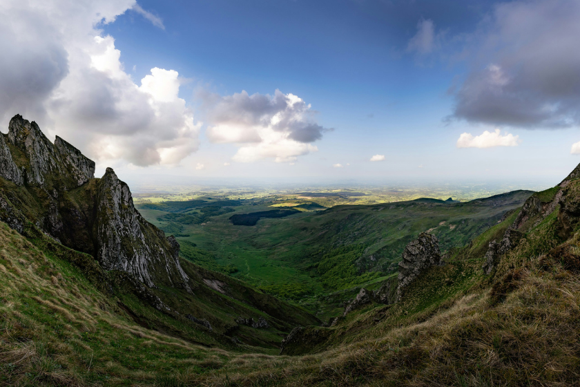activités dans le massif central en été