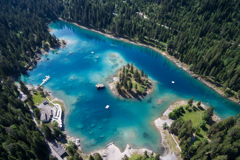 Plus beaux lacs de Suisse Lac de Cauma