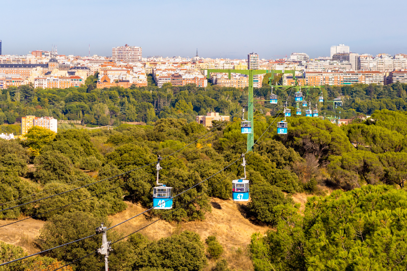 Que faire à Madrid Téléphérique