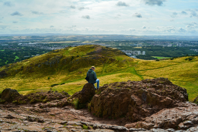 Visiter Édimbourg à l'automne Arthur’s Seat