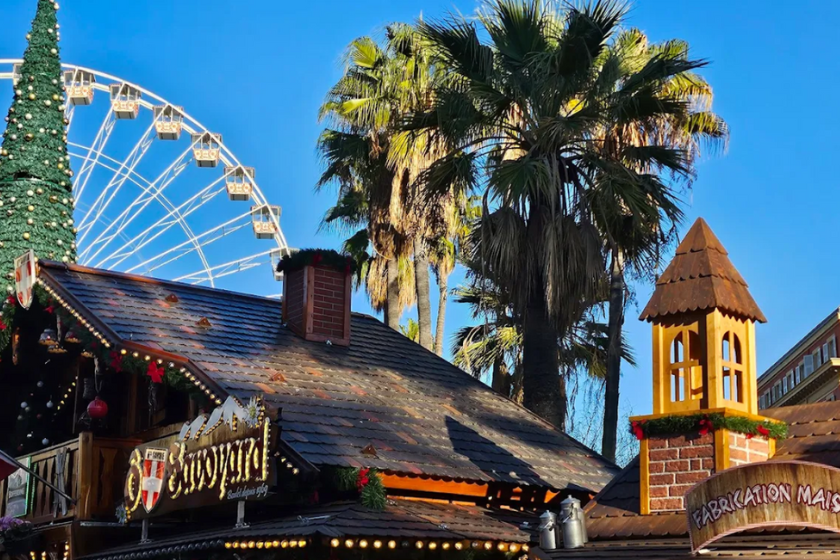 où se trouve le marché de noël à nice