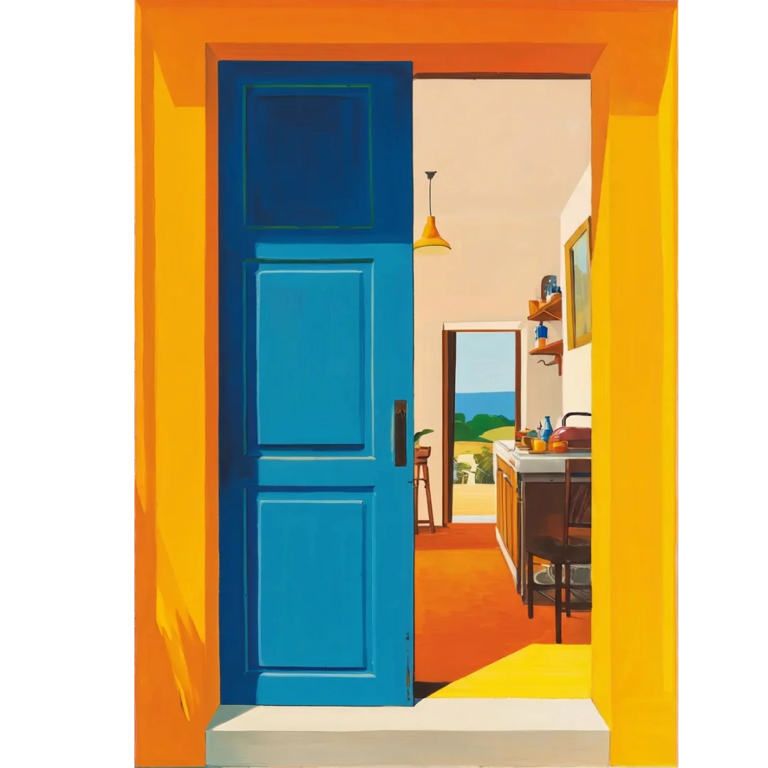 Welcome door