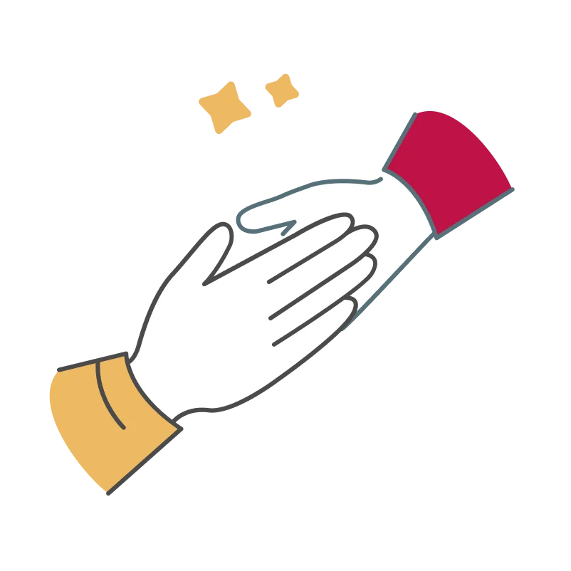 Illustration HomeExchange - un salon