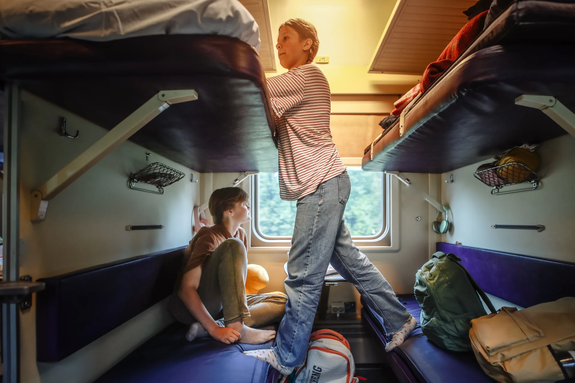 image article "L'Europe en train de nuit"