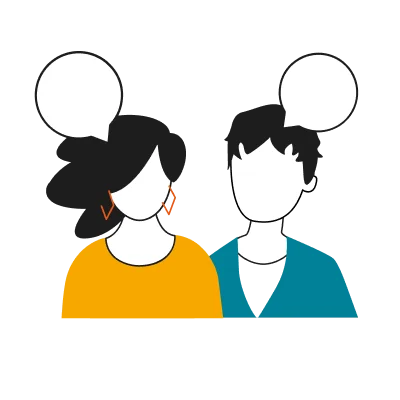 Logo conversation entre personnes