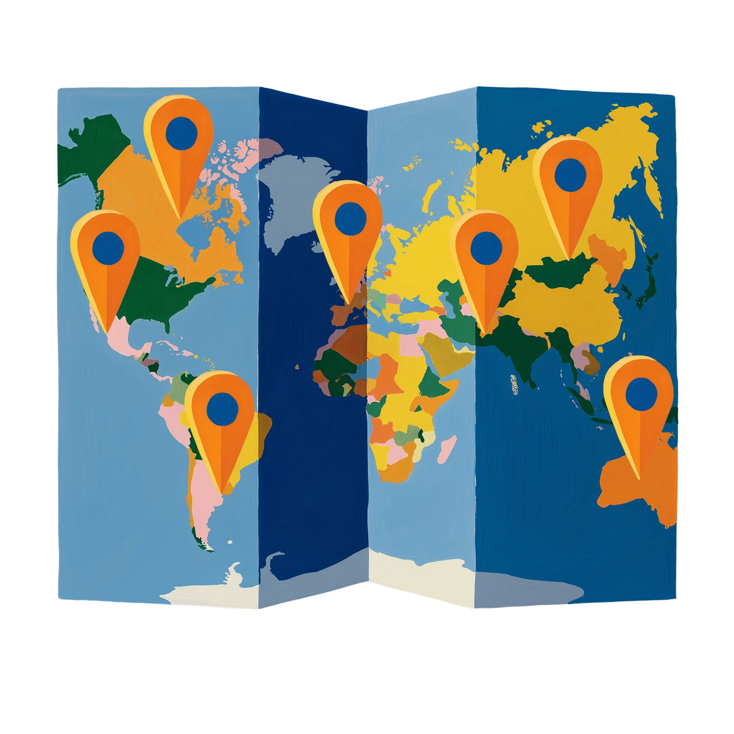 HomeExchange Days 2025 Map