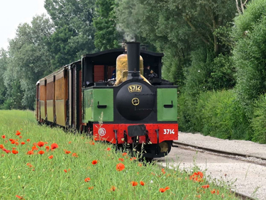 Visiter la baie de la Somme en train &agrave; vapeur