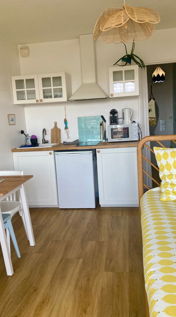 Appartement de vacances sur la presqu'île de Quiberon avec une jolie vue sur le vieux port