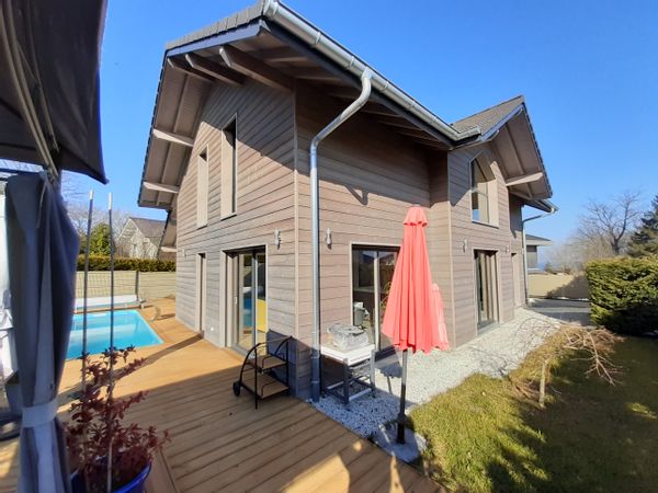 Villa "Nature et Lac"piscine proche lac Léman