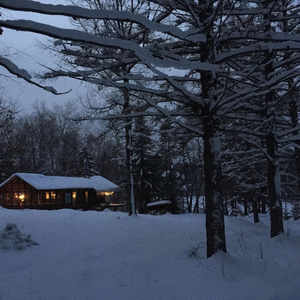 Chalet dans les bois en Mauricie-