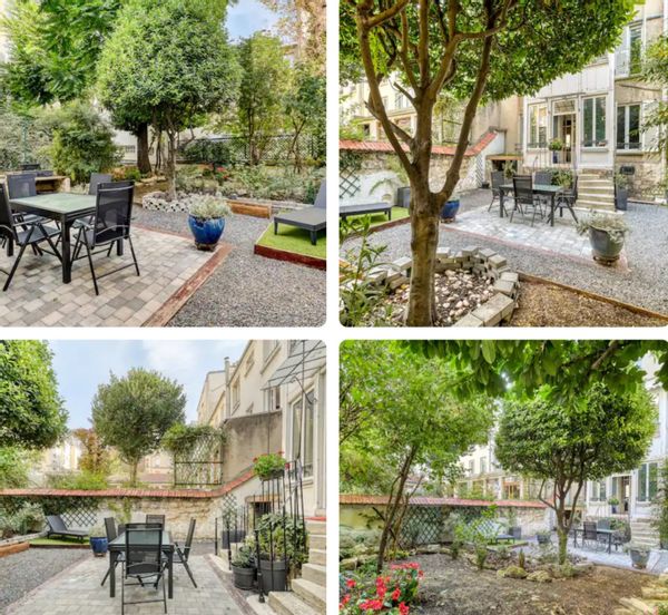 appartement avec jardin au cœur de Paris !