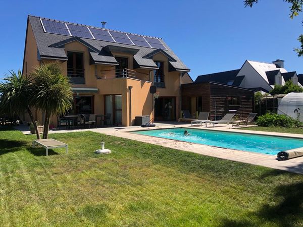 Bretagne sud, Golfe du Morbihan : piscine chauffée!!!