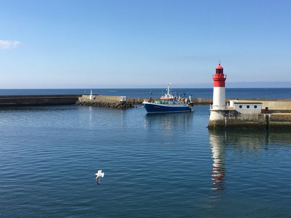 Maison de ville dans le port du Guilvinec, Finistère