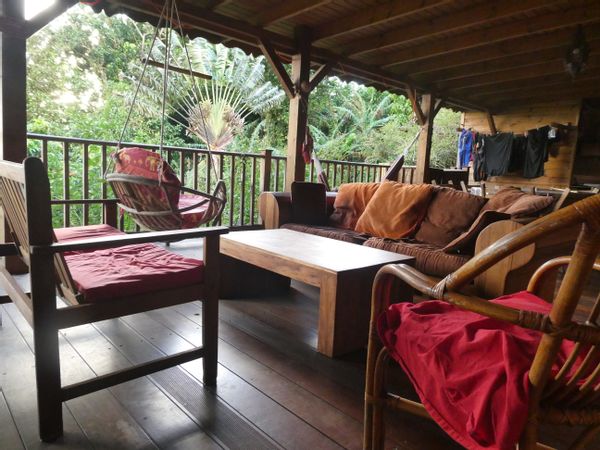 Maison entre mer et montagne avec grande terrasse et jardin en Guadeloupe