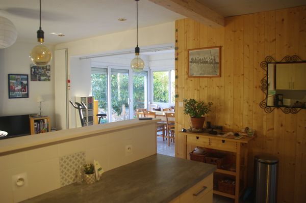 Maison de ville avec le calme de la campagne