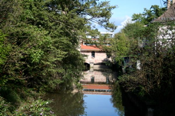 Loft sur l'eau dans une ancienne friche industrielle