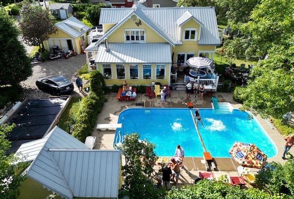 Grande Maison sur Plage du Fleuve