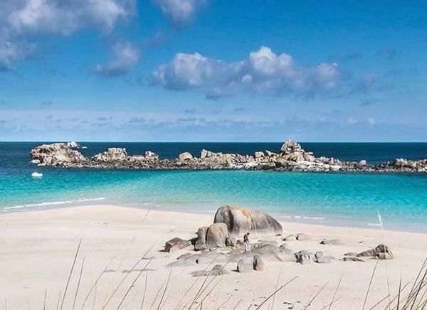 La maison près des plages à Kerlouan