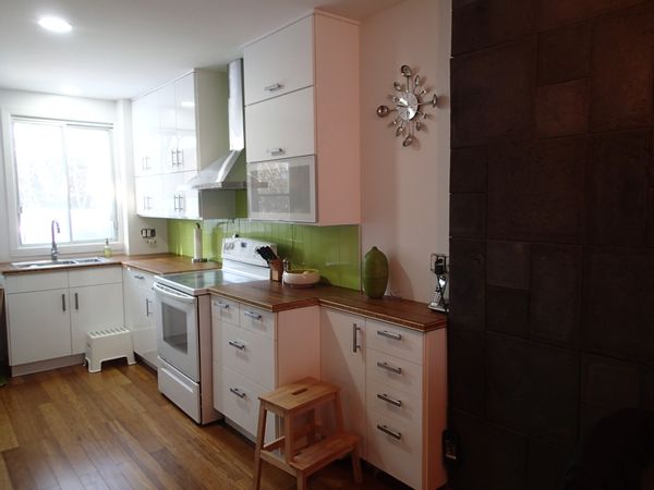 Appartement avec cours près de Montréal