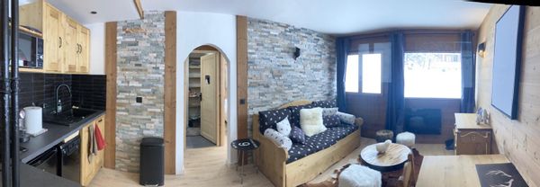 Appartement charmant  au ski à Vars Alpes du Sud en RCH pour 4 personnes