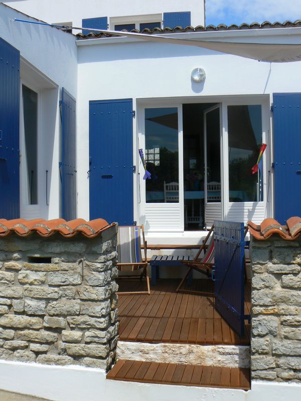 Maison de vacances sur l'île d'Oléron, à côté de la plage.