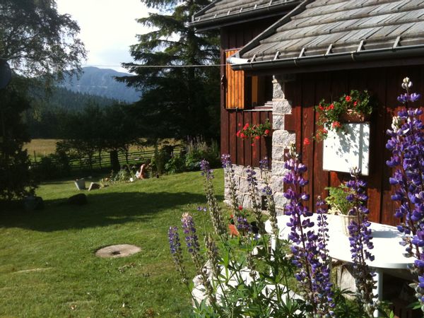 Le chalet là haut