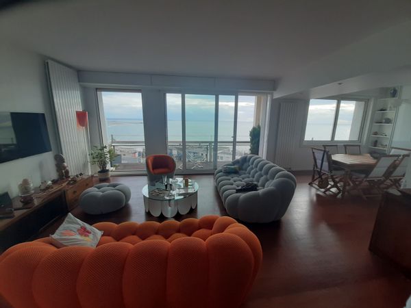 Appartement Sainte Adresse  face à la mer Proche Le Havre (ville inscrite au patrimoine de l’Unesco)
