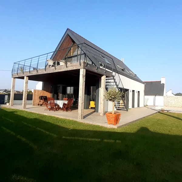 Maison de Lorette &Flavio  les pieds dans l'eau !