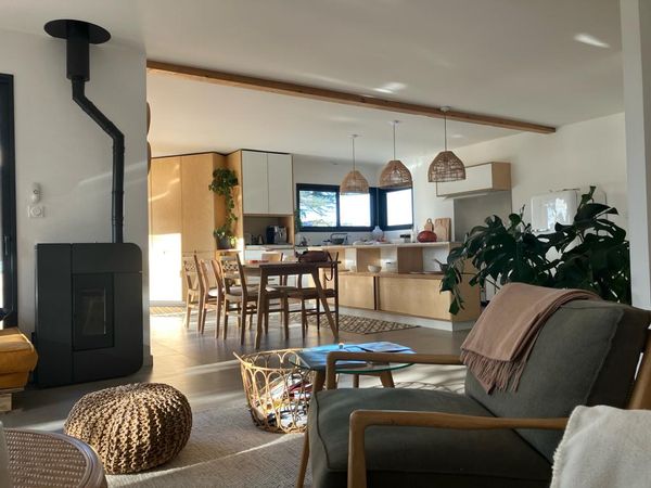 La maison de Cathy et Pierric Ouverts à tout échange à l’étranger.
