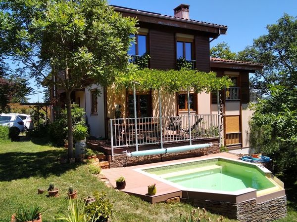 Maison ossature bois en région Lyonnaise.