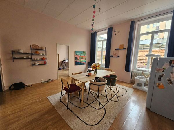 Grand appartement rose dans le centre-ville de Lyon (6ème arrondissement)
