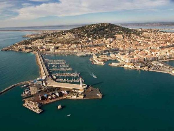 appartement sète au bord de la méditérannée