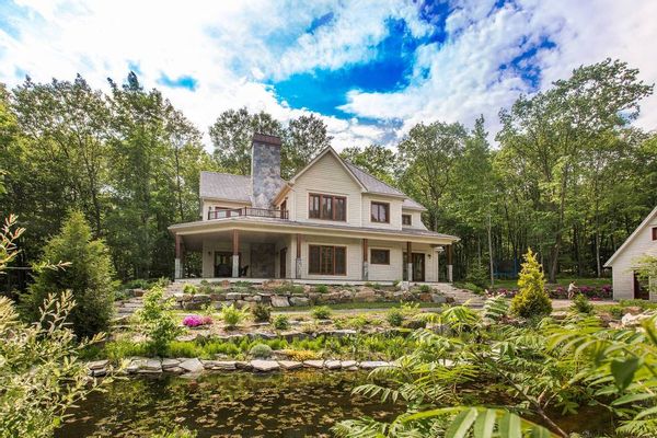 La maison sur la Réserve Naturelle Beauréal