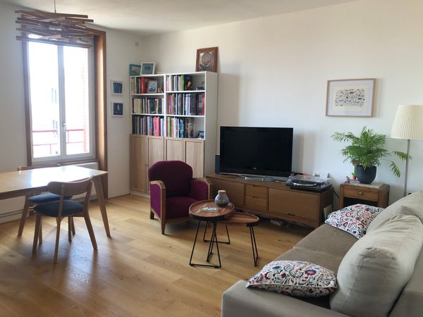 Appartement aux portes de Lyon, chez Sylvie & Will