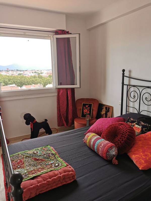 La chambre privée avec terrasse