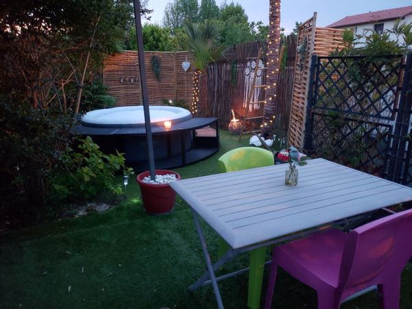 Studio avec Spa et piscine chauffée entre Biarritz et Capbreton !