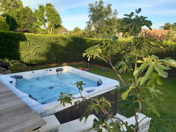 La Normandie, pieds dans le Jacuzzi