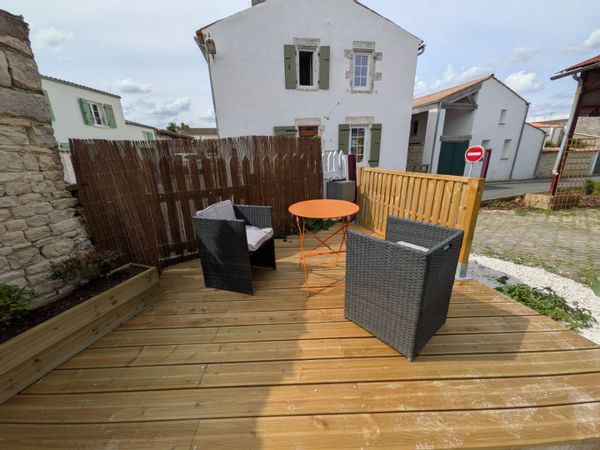 Un coin de campagne près de la Rochelle