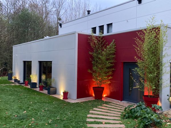 Chambres privées en maison contemporaine