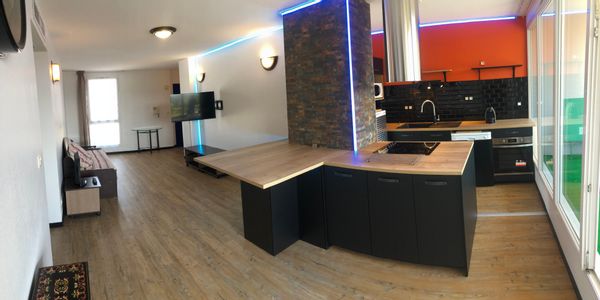 Appartement avec terrasse face aux Pyrénées