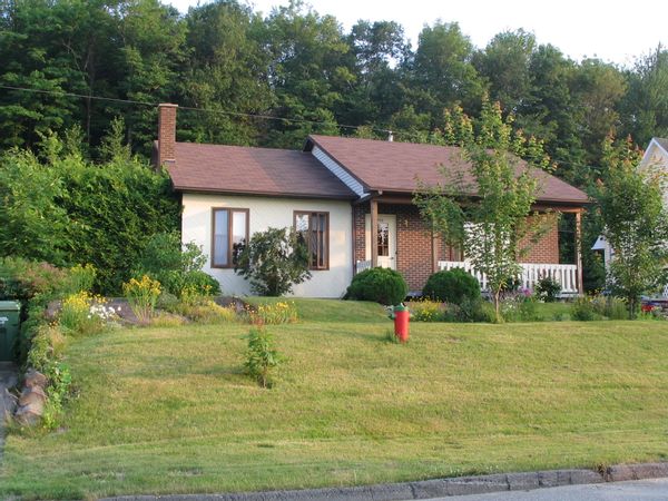 Maison  dans un quartier tranquille : les enfants jouent dans la rue  ...