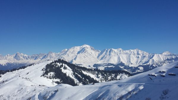 La maison au pied du Mont Blanc