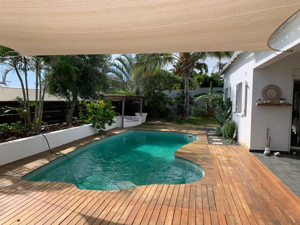 Île de La Réunion. Maison avec piscine à Saint-Gilles-les-bains.