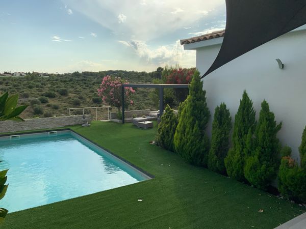 Notre villa ouverte sur la nature aux portes de Montpellier